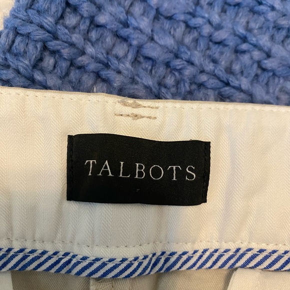 Talbot’s The Perfect Chino Tan Beige Khaki Pants- size 12p - Picture 8 of 10